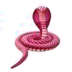 2,4 m Cobra plysch orm leksak orm Cobra orm plysch leksak stor kung Cobra plysch orm orm[HK] Rose red