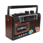 Cassette Player AM FM Radio Simple Buttons Cassette Player Portable For Elderly