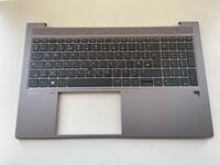 HP Zbook Firefly 15 G7 M07495-031 English UK Keyboard Palmrest With STICKER NEW