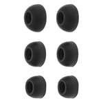 6 Pairs Silicone Earbuds Ear Tips for Anker Soundcore Life P2 Earphones Black