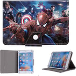 Avengers in Action Boys Heroes Tablet Cover for All Apple Ipad Air Case (Ipad Ai