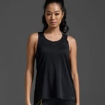 2XU Light Speed Tech Singlet för kvinnor – Optimal komfort för löpning, Stl. S-M, Färg: Svart/Rosa