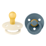 BIBS Colour Latex Size 1 Ivory/Petrol 2-pack