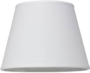 Linne Lampskärm Ø20cm Vit