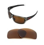 NEW POLARIZED BRONZE REPLACEMENT LENS FOR OAKLEY STRAIGHTLINK SUNGLASSES