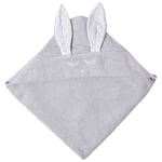 Livly Bunny Handduk Med Huva Grå | Grå | 0