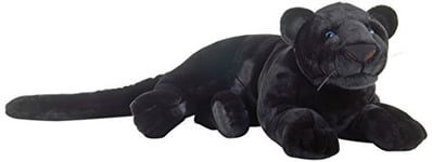 Plush & Company - 05846 - Peluche - Baly Panthère Cross - Noir- 50 cm