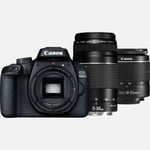 Appareil photo Canon Appareil photo reflex EOS 4000D + objectif EF-S 18-55mm III + objectif EF-S 75-300mm III