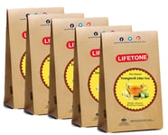Lime Fenugreek Tea | Garden Fresh Spices Blend | Herbal Detox Tea Bags For Immune Support (100 Teabags)