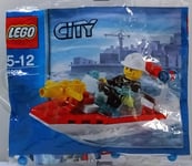 LEGO City: Fire Boat 4992. Small polybag set.