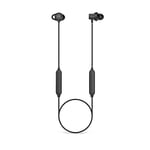 Mixx Play SX headphones - Wireless Bluetooth Earphones with mic, inline remote, magnetic earbuds, 7 hours play time - take calls hands free - great for daily use - Black
