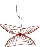 Ray Taklampa 70cm Burgundy