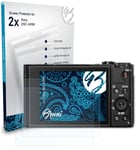 Bruni 2x Protective Film for Sony DSC-HX99 Screen Protector Screen Protection