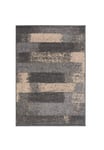 Modern Rugs Abstract Brush Strokes Designer Entrance Runner Large Small Area Rug in Grey 160X230