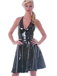 Honour PVC Jive Circle Skirt-Black-UK 22, US 20, EU 50 (4XL), PVC Clothing, Vinyl Clothing, Shiny Clothing