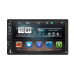 Ezonetronics Universal 2 DIN In-dash 7 inch Car Radio Stereo Touch Screen FM only Support Back Camera input Bluetooth MP3 MP4 Multimedia Player with USB SD Steering Wheel Control