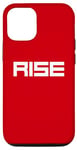 Coque pour iPhone 14 Rise | Succès, bonheur, joie et enthousiasme | Up in the Air