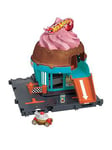Hot Wheels City Downtown Ice Cream Swirl Vehicle Playset