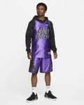 Nike Space Jam Goon Squad Lebron James Goon Vest Jersey Top Shorts Purple Small