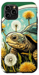 iPhone 11 Pro Box Turtle art spring and summertime Case
