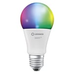 LEDVANCE Smart LED Lamp With Bluetooth Technology, E27 Socket, Changeable Light Color (2700-6500K), Changeable RGB Colors, Replaces Incandescent Lamps With 60W, Controllable With Google & Alexa