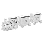 Loco Train And Carriage My First Tooth  Curl Baby Christening Gift Set