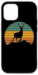 Coque pour iPhone 15 Pro Cerf vintage - Design élan naturel - Cerf rétro