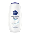 NIVEA Shower Gel, Crème Soft Body Wash, Women, 250ml / 8.45 fl oz (Pack of 1)