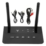 Bluetooth Mottagare Sändare 3.5mm AUX och RCA Port AptX Låg Latens 2 i 1 Bluetooth 5.2 Adapter för TV Bil