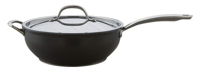 Circulon Excellence 28 cm Chef's Pan | High-Quality Non Stick Pan for All Purposes - Dishwasher-Safe Induction Frying Pan | Circulon Non Stick Pans with Lid and Stainless Steel Handles