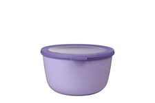 Mepal - Bol Multifonction Cirqula Rond - Boîte Conservation Alimentaire avec Couvercle - Convient comme Boîte de Hermétique pour le Réfrigérateur, Micro-ondes & Congélateur - 2000 ml - Vivid lilac