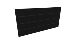 Götessons Ljudabsorberande Anslagstavla Storyboard EcoSUND® B2400xH1200xD50mm Svart