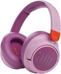 JBL JR460NC Wireless Noise Cancelling Kids Headphones - Pink