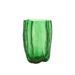 Kosta Boda - Crackle Vase Dark Green 37 cm - Krukor & vaser