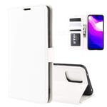 GLXC AYC For Xiaomi Mi Note 10 Lite 5g R64 Texture Single Horizontal Flip Protective Case with Holder & Card Slots & Wallet& Photo Frame(Black) (Color : White)