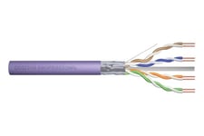 Digitus Instal-cable Cat6 F/utp Tw.pair 100m Violet Nej Cat6 100m Violett