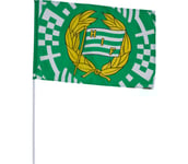 Bandera flagga med pinne Unisex WHITE/GREEN ONESIZE