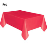 100ft Table Cover Desk Cloth Home Decoration Red