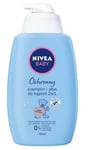 Nivea Baby, 2in1 protective shampoo/bath lotion for children, with a pump,500ml