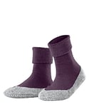 FALKE Women's Cosyshoe Slipper Socks, Wool, Purple (Royal Plum 8786), 4-5 (1 Pair)