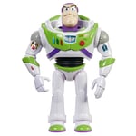 Mattel Disney Pixar Buzz Lightyear Large Action Figure 12 in Scale Highly Posable Authentic Detail, Toy Story Space Movie Collectable, Ages 3 Years & Up, HFY27