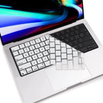 Apple MacBook Pro 14" Keyboard Cover Skin (M2, 2023) white White