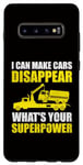 Coque pour Galaxy S10+ Camion de remorquage - I Can Make Cars Disappear What Your Power