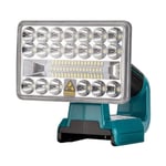 Accessoires outillage électroportatif,Lampe de poche sans fil pour Makita BL1430 BL1830,projecteur - 5 inches horizontal