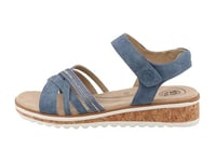Romika Femme 74R0362006 Sandale, Denim, 42 EU