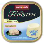 animonda Vom Feinsten Adult à la Panna Cotta 32 x 100 g - Med lax