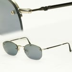 Emporio Armani 1997 Vintage Sunglasses Mens Womens Black Grey 050-S 972-S/26