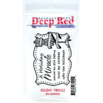 Deep Red Stamps Tampon étirable 3 x 505561, Multicolore, 2 x 7,6 cm