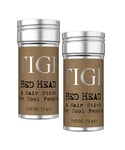 Tigi 2 Pack Bed Head for Men by Mens Hair Wax Stick for Strong Hold 73g - One Size