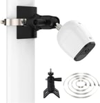 Support Mural Réglable À 360 ° Pour Caméra Intérieure Ring Stick Up Camera,Arlo Pro 4/2/3,Arlo Ultra,Arlo Essential Spotlight ,Eufy Cam 2C Avec 4 Anneaux De Serrage Réglables¿Arlo Caméra Support